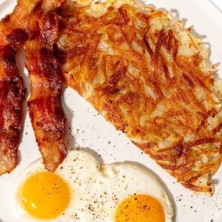 2 Eggs Any Style w/Ham Box